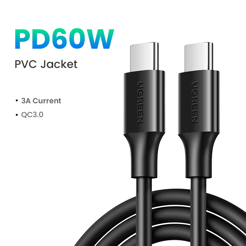 UGREEN USB Type C vers USB C câble 100W pour iPhone 17 16 MacBook Samsung S25 S24 5A charge rapide Q