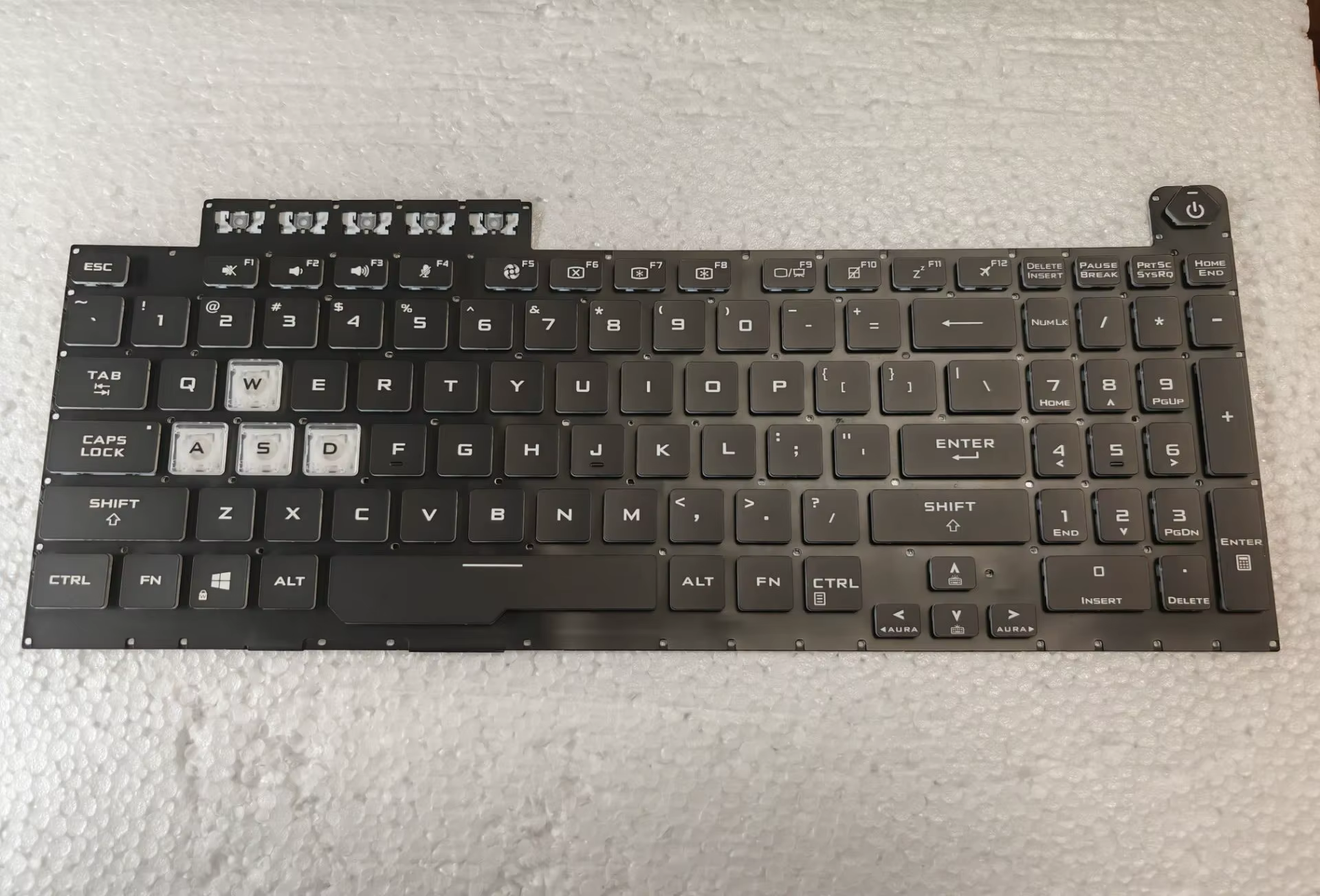 Nouveau clavier US rétro-éclairé rvb pour ASUS TUF Gaming F15 FX506 FA506 FA506Q FX506H FX506LI FX50