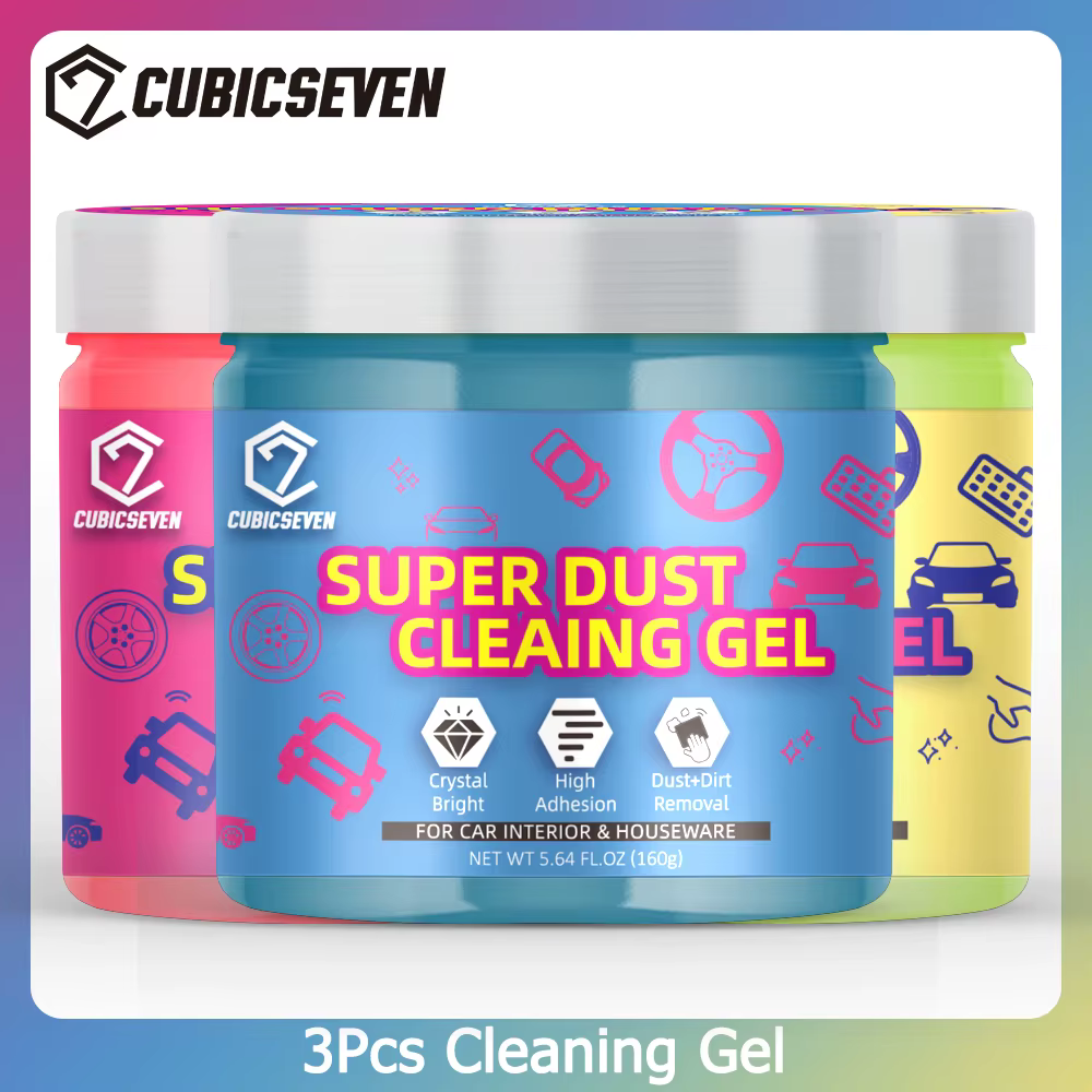 Cubicseven-Gel magique pour ordinateur portable et clavier, nettoyant anti-poussière pour livres, ar