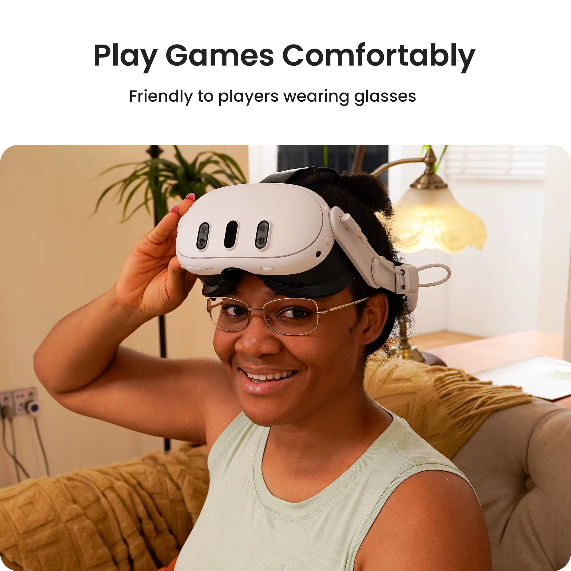 KIWI design V3 Interface faciale compatible avec les accessoires Meta Quest 3