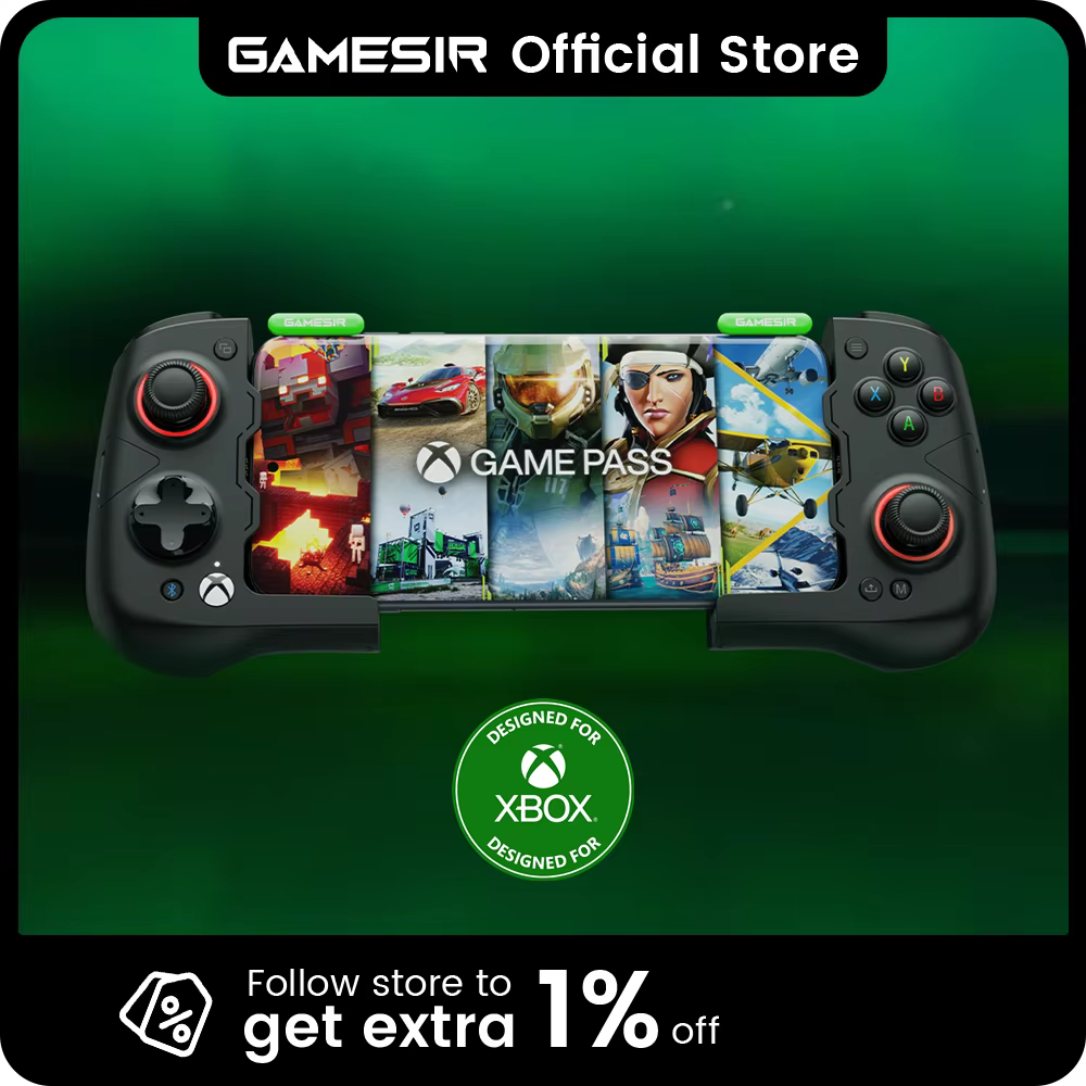 Manette de jeu GameSir X4 Aileron pour Xbox avec effet Hall, compatible avec Xbox Game Pass, STADIA,