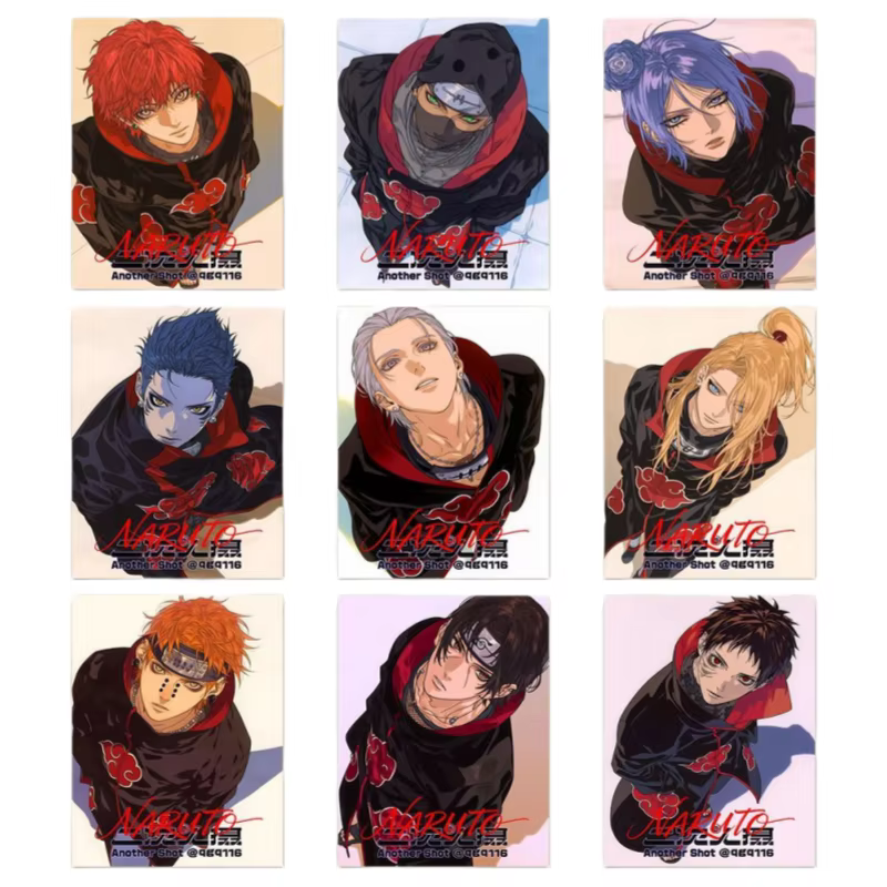 Cartes Naruto Sasuke Uchiha et Uzumaki, dessin animé Naruto, mignon, nouveau, créatif, mode, personn
