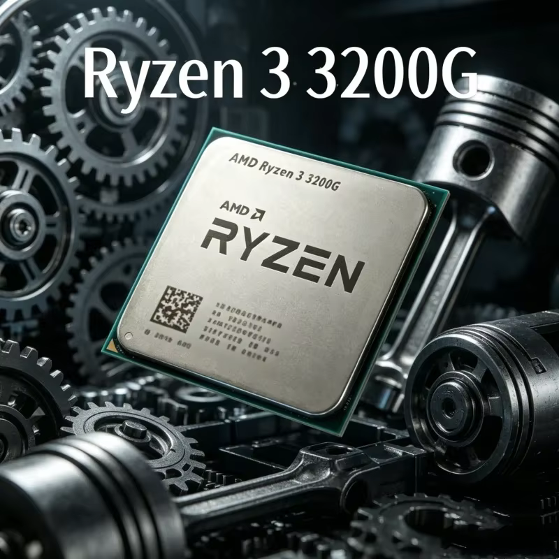 Processeur de jeu AMD Indurate Ryzen 3 3200G R3 3200G 3,6 GHz Quad-Core 4-Threads 65W AM4 avec graph