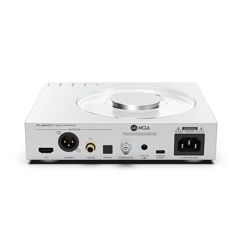 Lecteur CD SMSL PL200T MQA-CD Horloge de transport Entrée et sortie P.A.S.S. sortie optique coaxiale