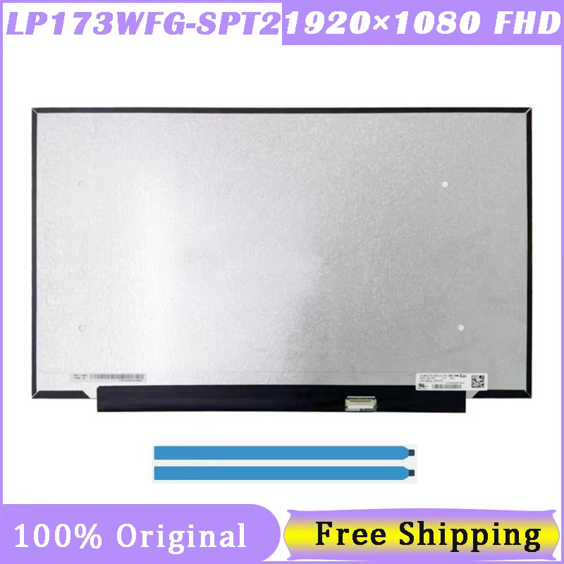 Écran mince LP173WFG éventuelles T2 d'ordinateur portable de 17.3 pouces 40 Pin LP173WFG-SPT2 le pan