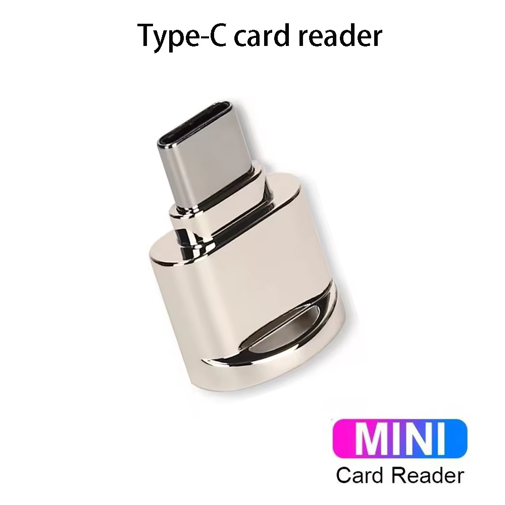 Lecteur de carte TF type-c en alliage de Zinc USB 3.1 lecteur de carte Mobile OTG multifonctionnel p