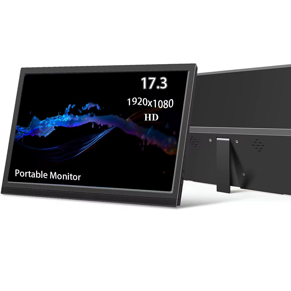 Moniteur Portable 17.3 Full HD 1080P, affichage d'ordinateur, HDMI, USB, type-c, moniteur de voyage 