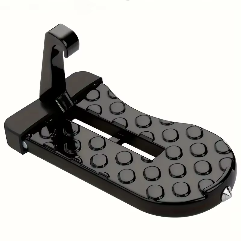 Marchepied de porte de voiture pliable 1 pièce, support métallique Durable pour un accès facile au t