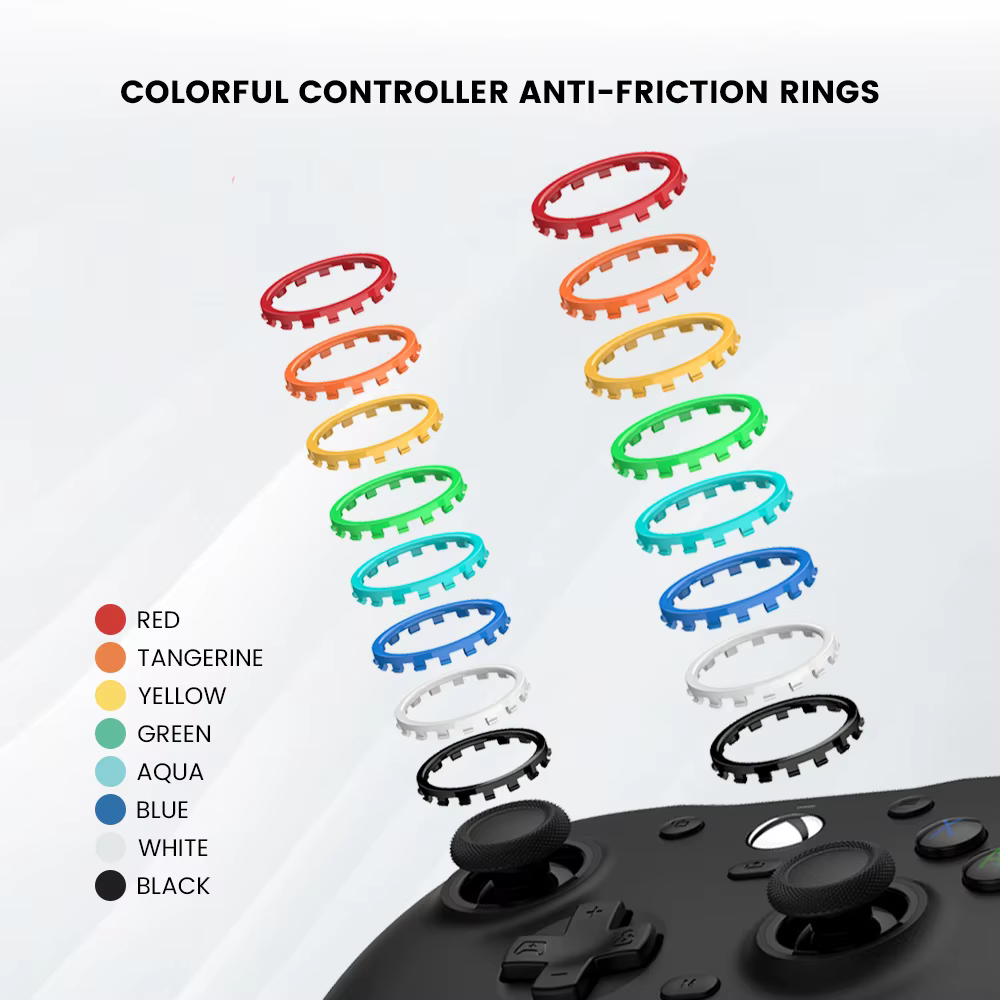 Accessoires de jeu plaque frontale magnétique, câble type-c, anneau anti-friction pour GameSir G7 Pr