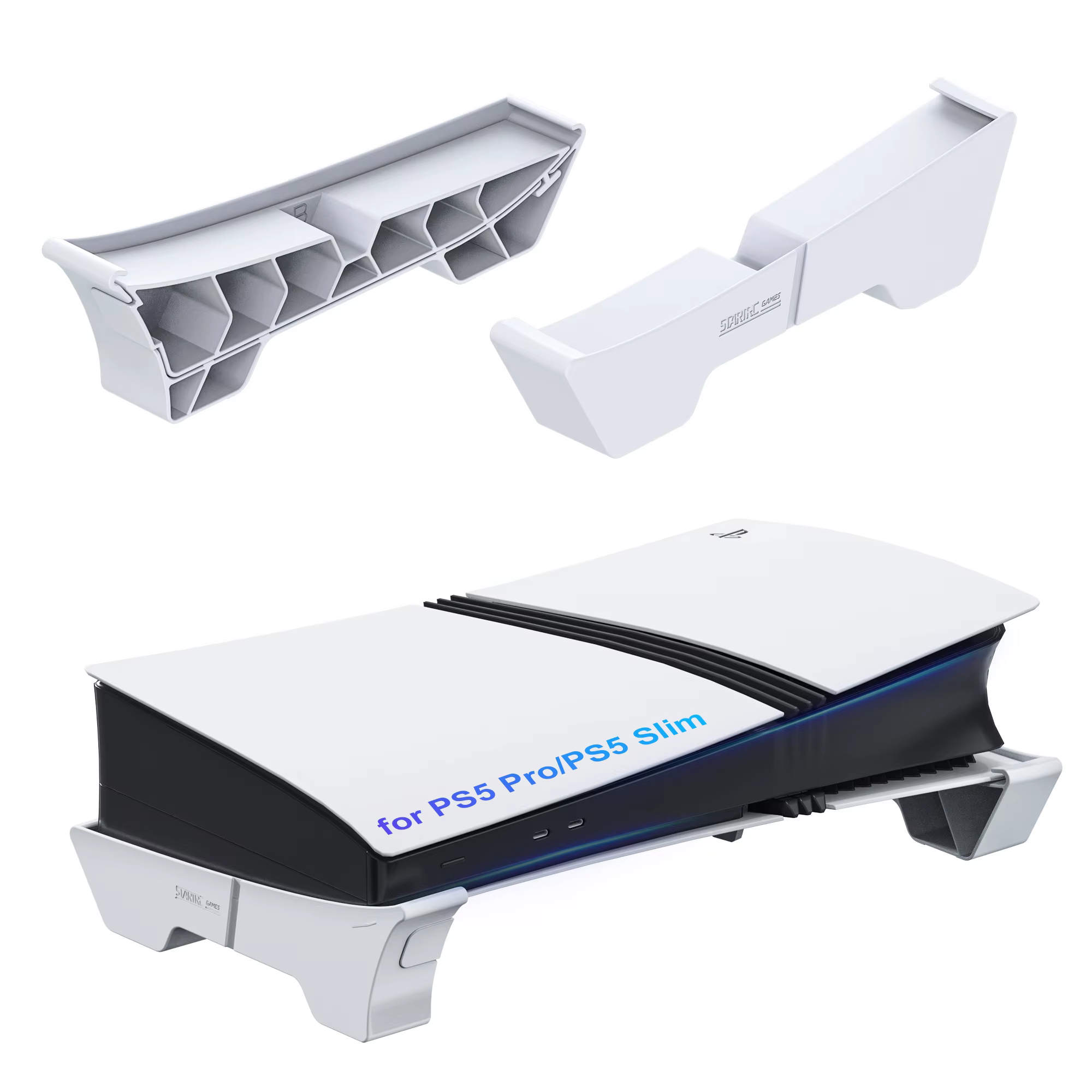 Support horizontal compatible avec la console PS5 Pro/PS5 Slim, accessoires de support de base pour