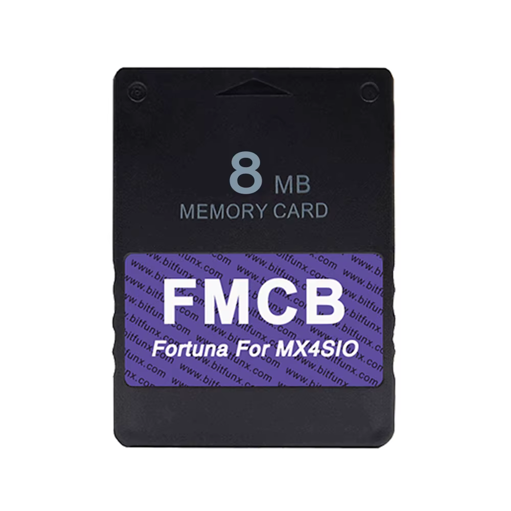 Bitfunx Fortuna carte mémoire McBoot OPL gratuite pour PS2 MX4SIO SIO2SD adaptateur SD pour Console