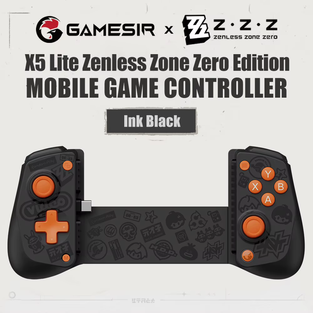 Manette de jeu Gamesir X5 Lite Zenless Zone Zero Type-C pour téléphone Android et iPhone, édition li