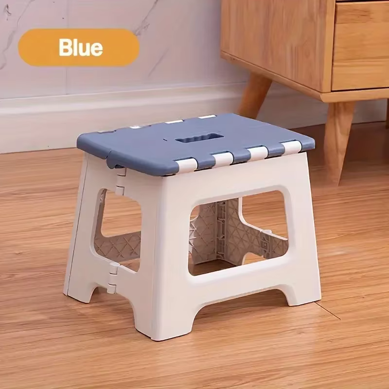 Tabouret pliant portable et tendance, structure durable, adapté à une utilisation intérieure et exté