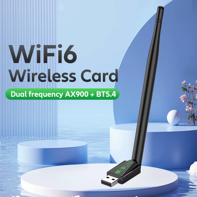 AX900 WiFi 6 carte réseau sans fil avec antenne Bluetooth 5.4 2.4G/5Ghz adaptateur WiFi double bande