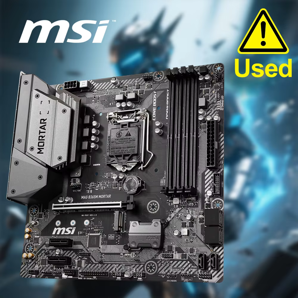 Carte mère MSI MAG B365M MORTAR LGA 1151 Intel B365 Micro ATX