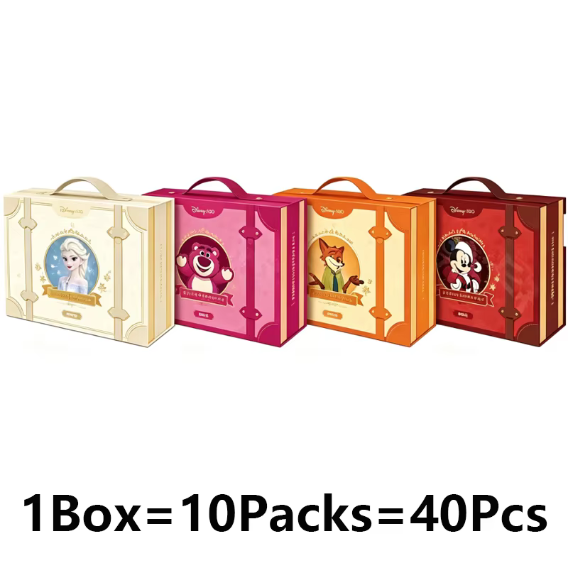 Cartes authentiques Disney du 100e anniversaire, série Happy Celebration, carte exquise, accessoires