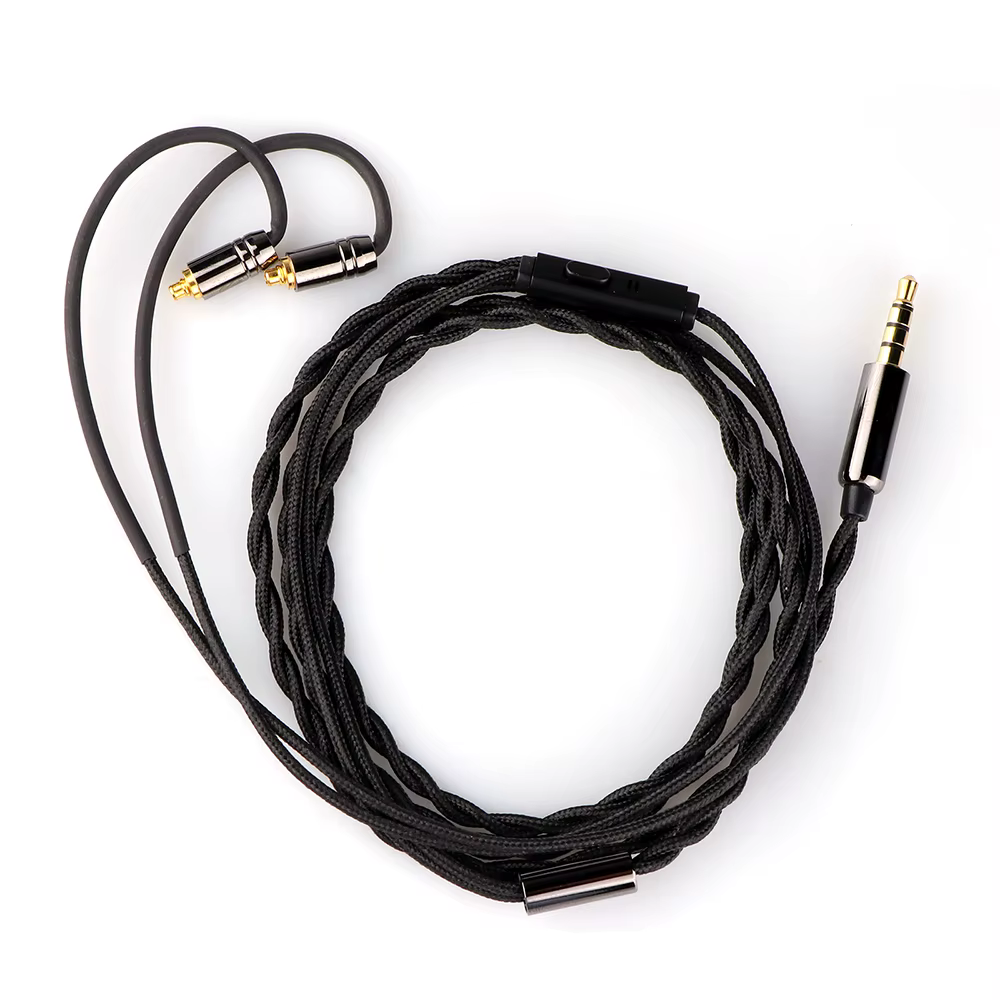Tripowin Zombur 4N câble sans oxygène OFC haute pureté câble HiFi IEM avec micro couche extérieure e