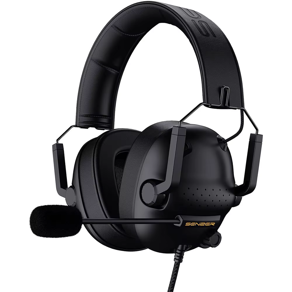 Casque de jeu filaire avec microphone pour PC, Xbox One Series, PS4, PS5, interrupteur, casque antib