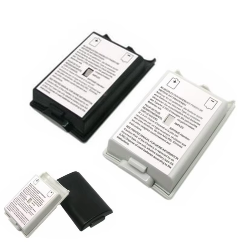 10 pièces contrôleur de jeu batterie sac arrière étui AA support de batterie couverture arrière étui