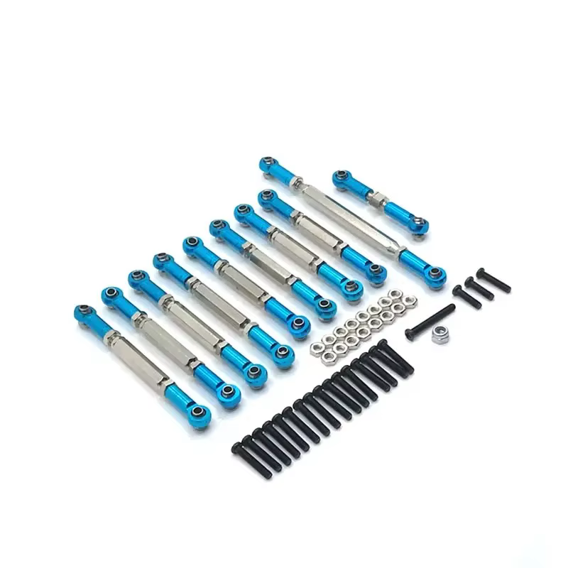Kit combiné de liaison métallique de direction de biellette de direction pour MN D90 D91 D96 D99S MN