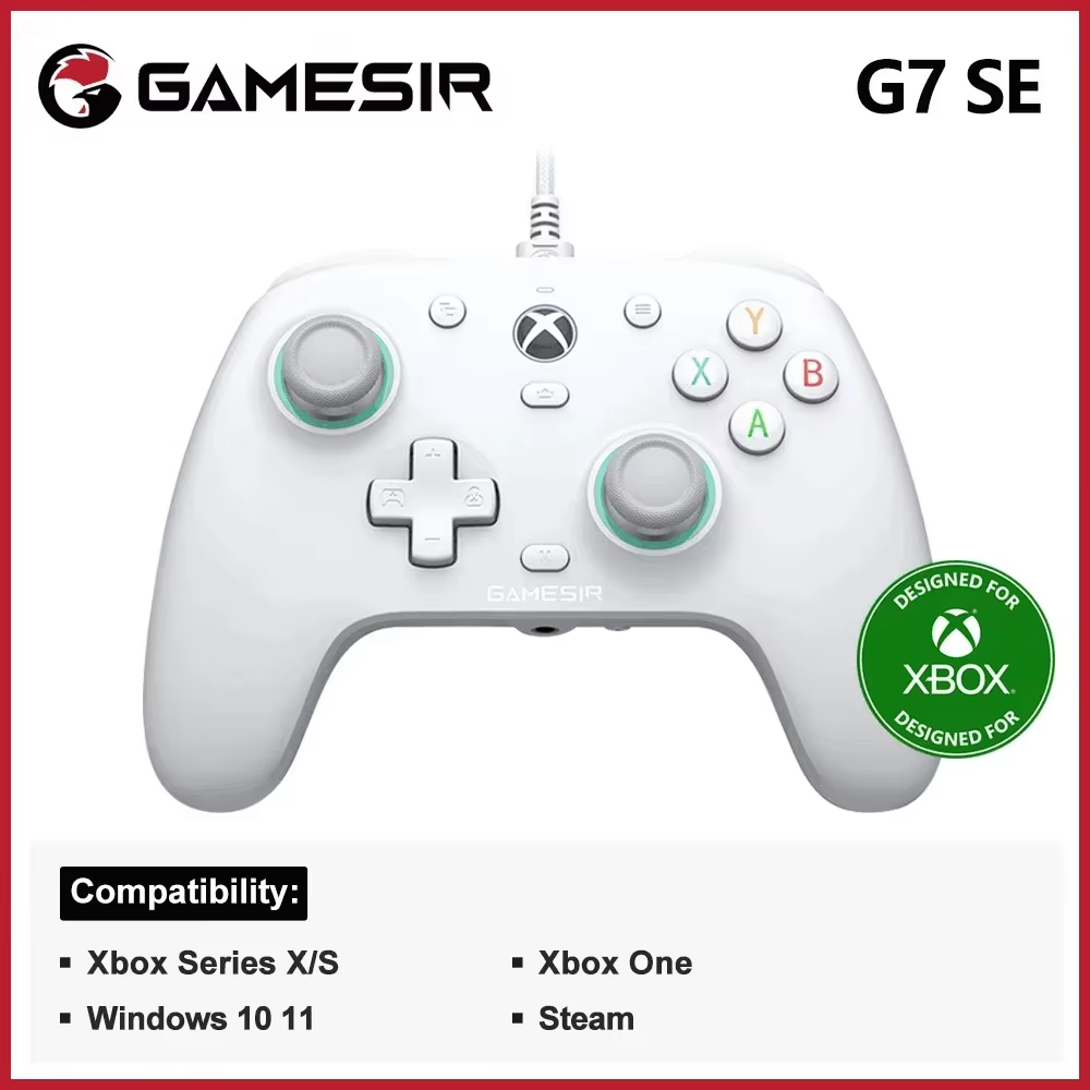 Gamesir G7 SE XBOX contrôleur PC contrôleur de jeu filaire pour XBOX série X S One Windows11 10 mane