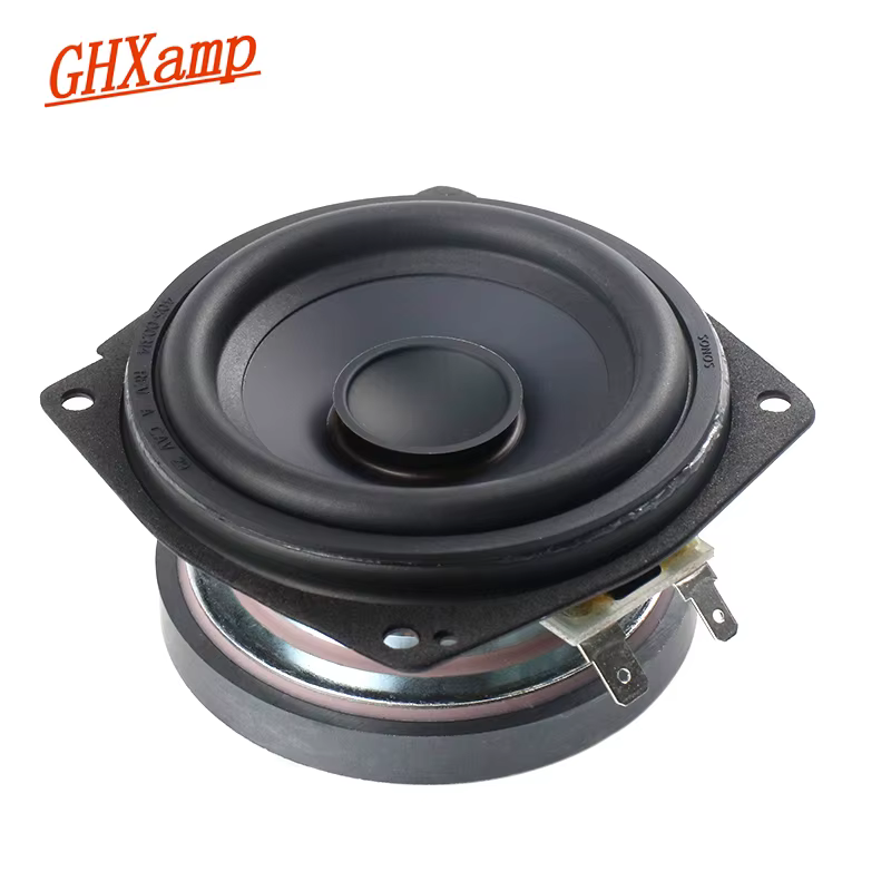 1 PC 3.5 pouces 97mm haut-parleurs mi-basse cône en aluminium magnésium 4ohm 35W Woofer haut de gamm