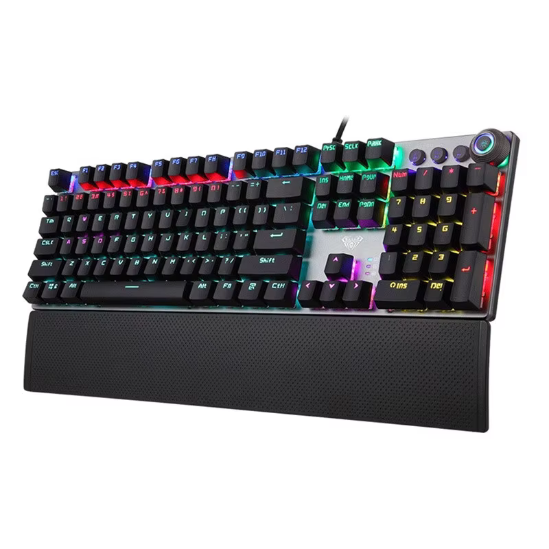 Clavier de jeu mécanique AULA F2058, clavier de jeu Esports avec programmation de macros, clavier fi
