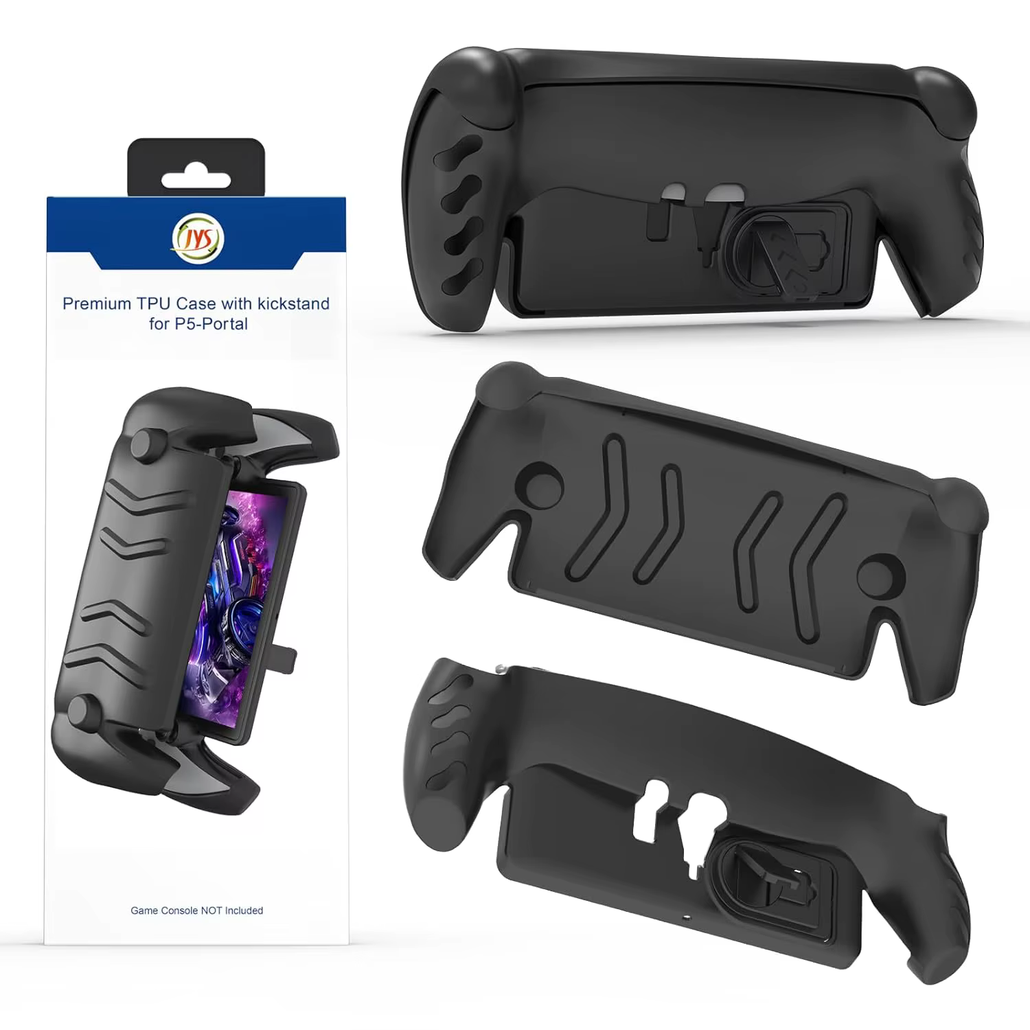 Étui de protection en TPU pour console portable PS5 + coque détachable