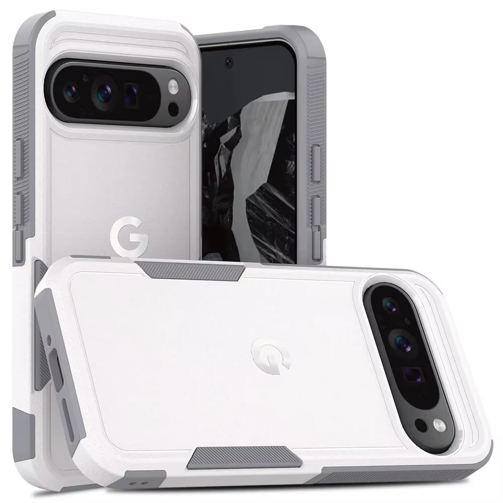 Étui de téléphone militaire 2 en 1 anti-chute OTT Armor pour Google Pixel 10 Pro XL 9 Pro 8 7 A, coq