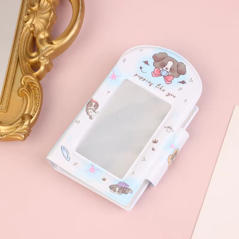 28 Card Slots Photo Card Binder 3-inch Kpop Photo Card Photo Album Postcard Photocards Holder Cardal