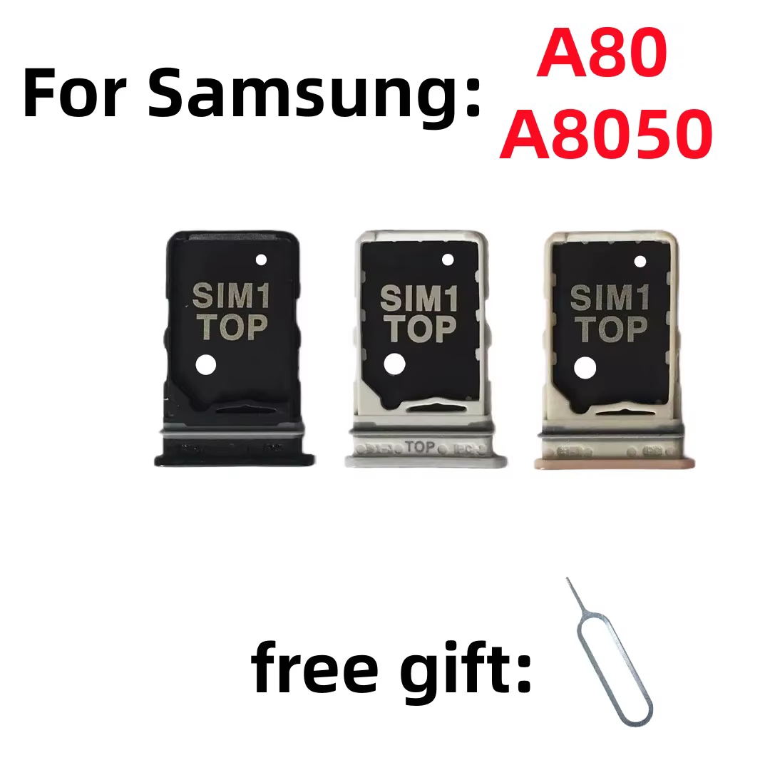 Plateau de carte double SIM pour Samsung Galaxy A80 SM-A8050 A805F A805N A805 A805W, plateau de cart