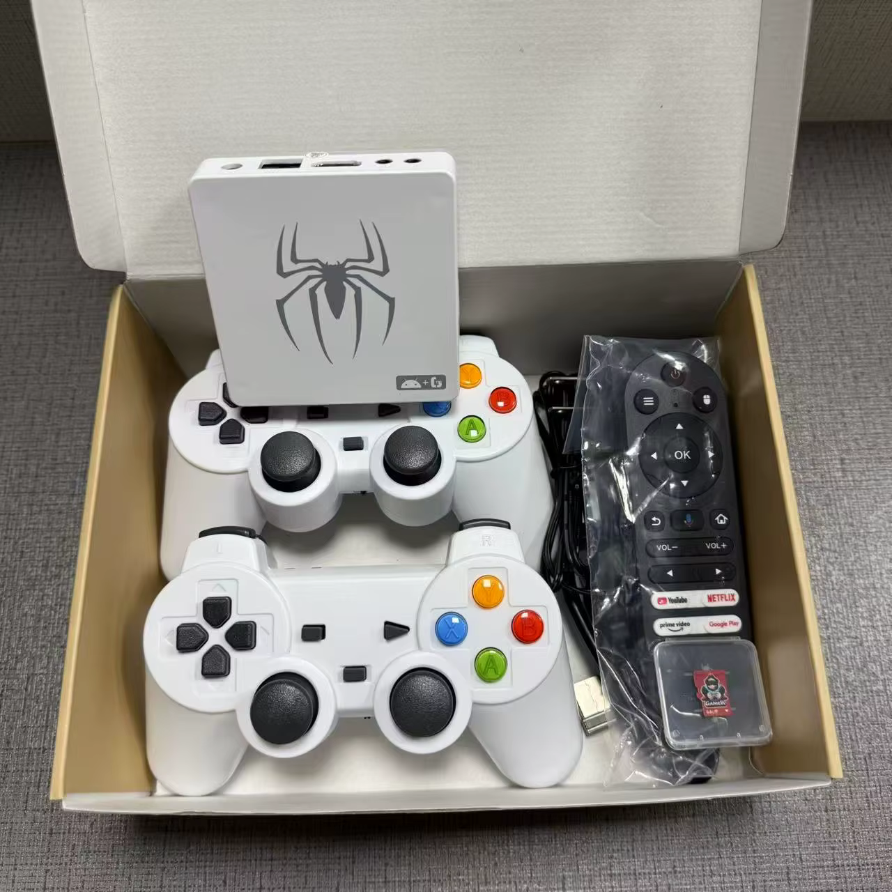 Nouveau boîtier de jeu TV double système G7 8K, lecteur de jeux d'arcade 3D, plus de 36000 jeux, 64g