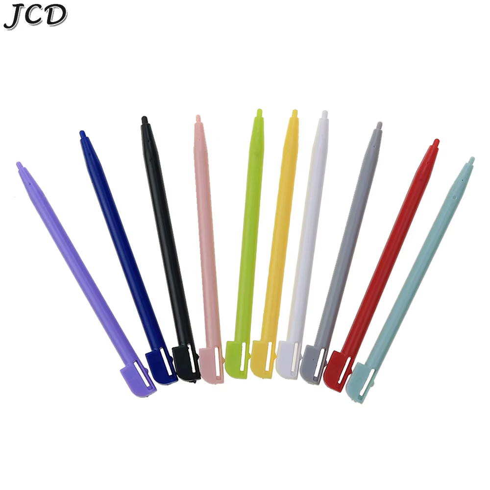 JCD-Stylet pour DS Lite, stylo à écran tactile vidéo en plastique, accessoires de jeu NDSL, 10 coule