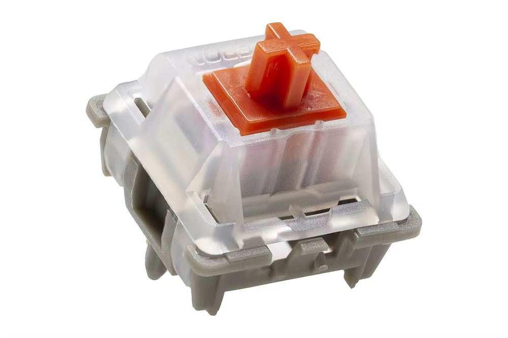 Gateron Pro Ultra Glory Red Switch, interrupteur linéaire jaune pour clavier mécanique PA66 POK POM,