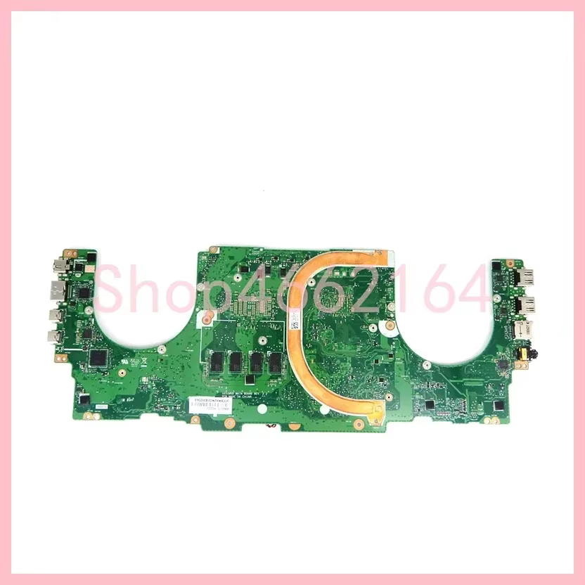 Carte mère pour ordinateur portable Asus UX550GD, processeur i7-8750H, 16 go de RAM, GTX1050/GTX1050