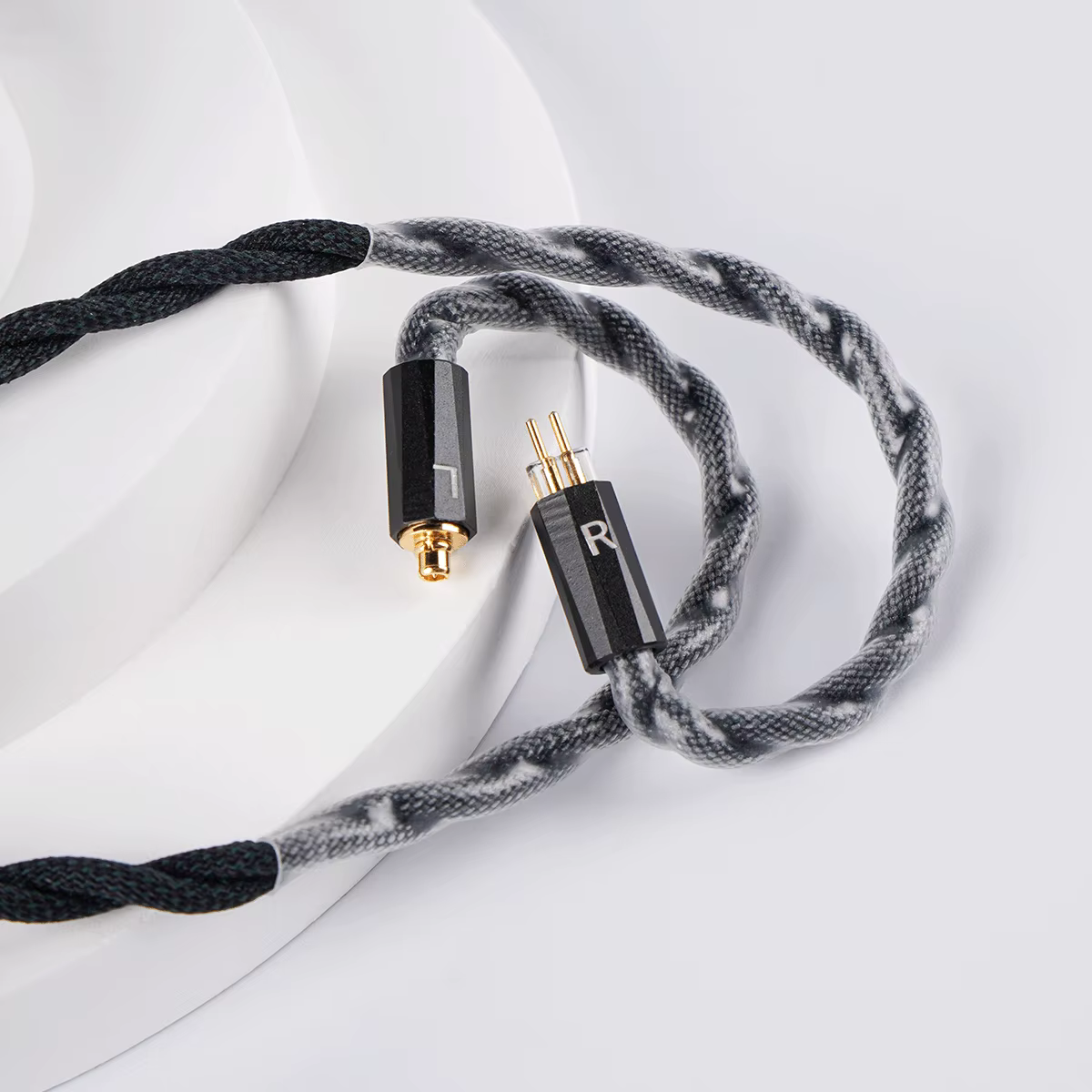 NICEHCK MeetEva alliage de cuivre argenté plaqué argent + câble OFC MMCX/0.78mm 2 broches HiFi IEM p