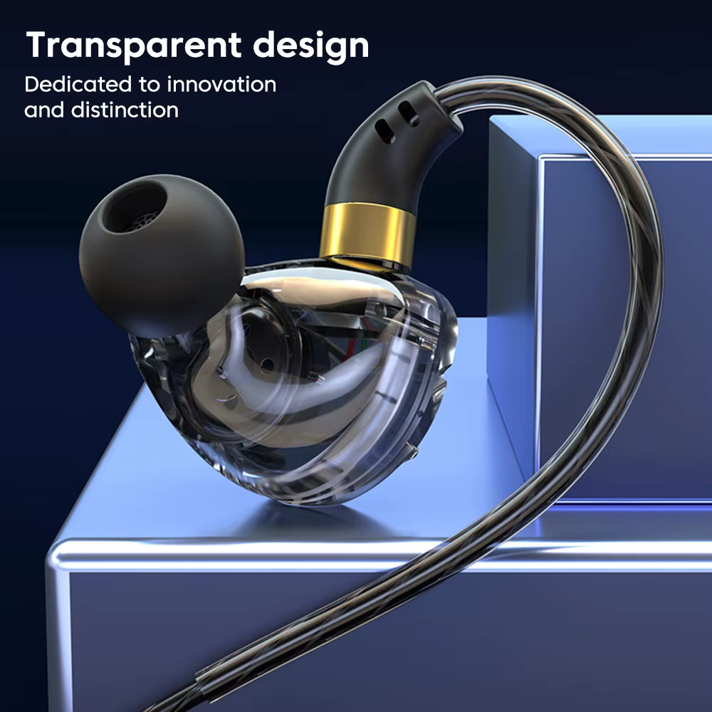 OLAF 3.5mm Jack Type C prise casque filaire HIFI basse écouteur dans l'oreille casque Gamer mains li