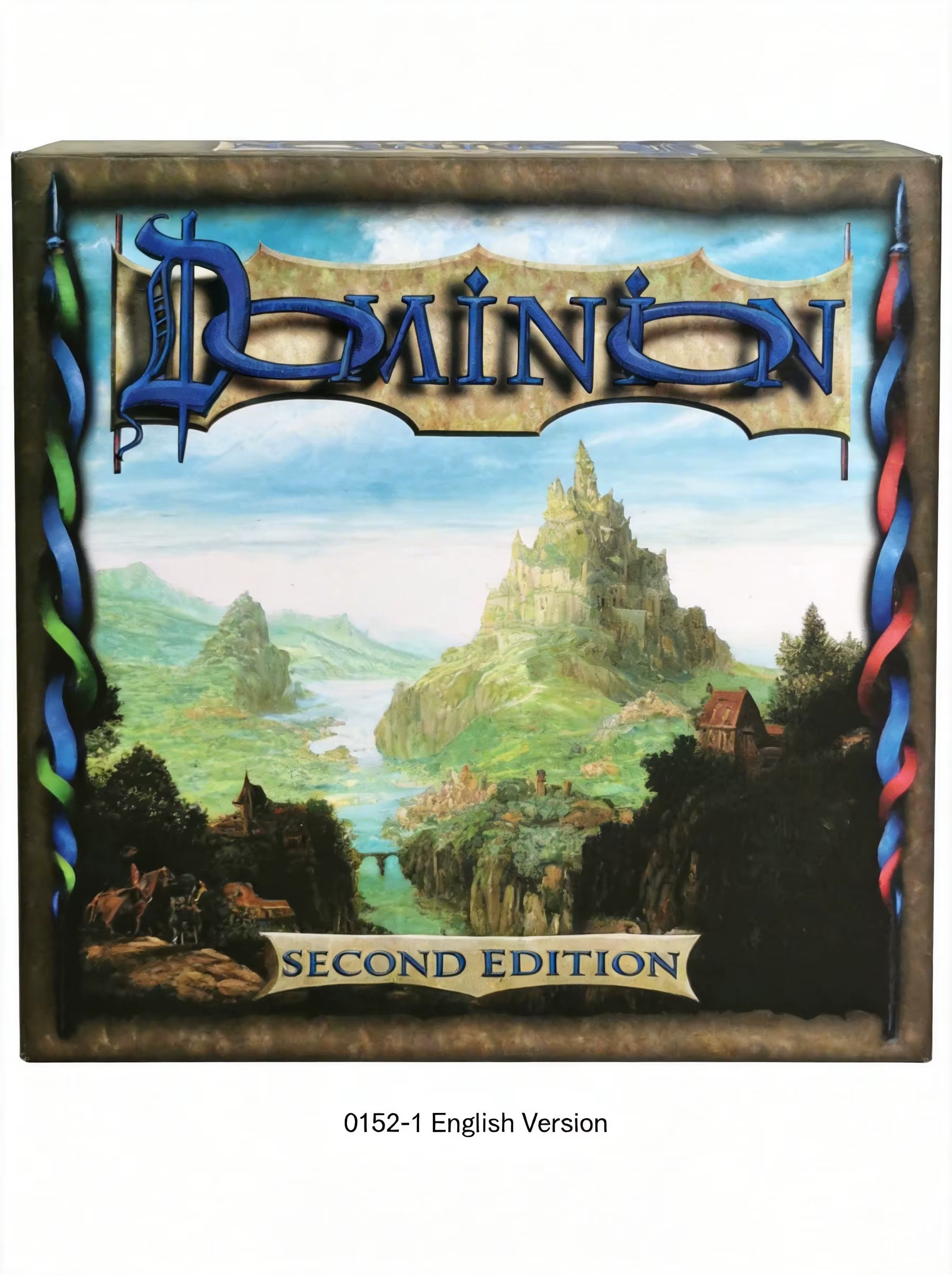Jeu de société Dominion 2e édition - Jeu de cartes de stratégie classique de construction de deck