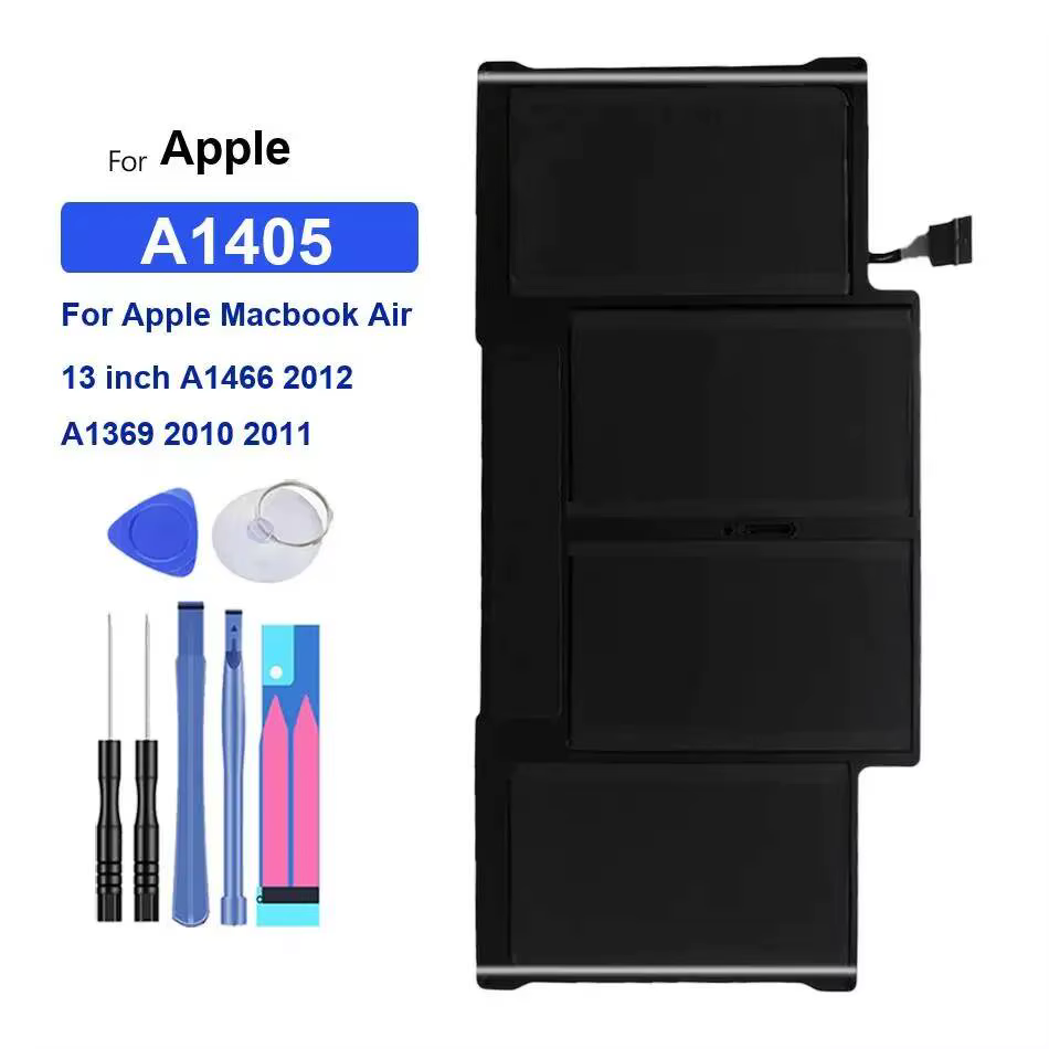 Batterie d'ordinateur portable haute performance 7200 mAh longue durée pour Apple Macbook Air 13 pou
