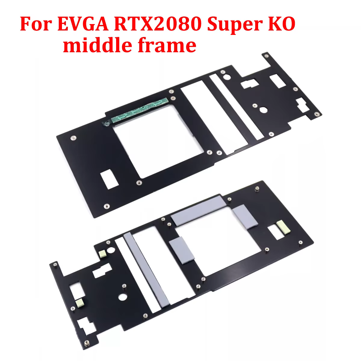 Dissipateur thermique de carte vidéo avec cadre moyen, pour EVGA RTX 2070 2080, Super KO