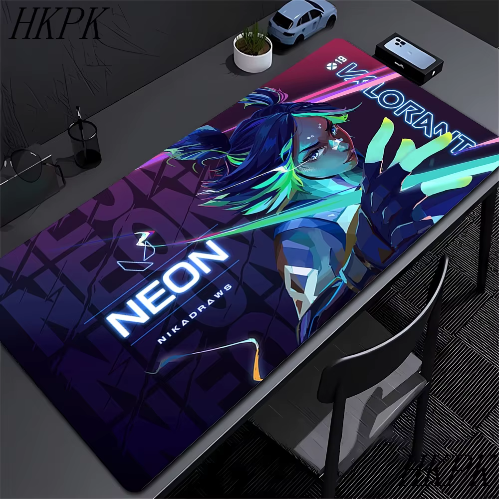 Valorant tapis de souris de jeu 90x40 ordinateur HD personnalisé nouveau tapis de souris avec Locked