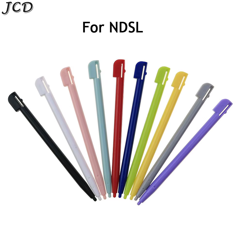JCD-Stylet pour DS Lite, stylo à écran tactile vidéo en plastique, accessoires de jeu NDSL, 10 coule