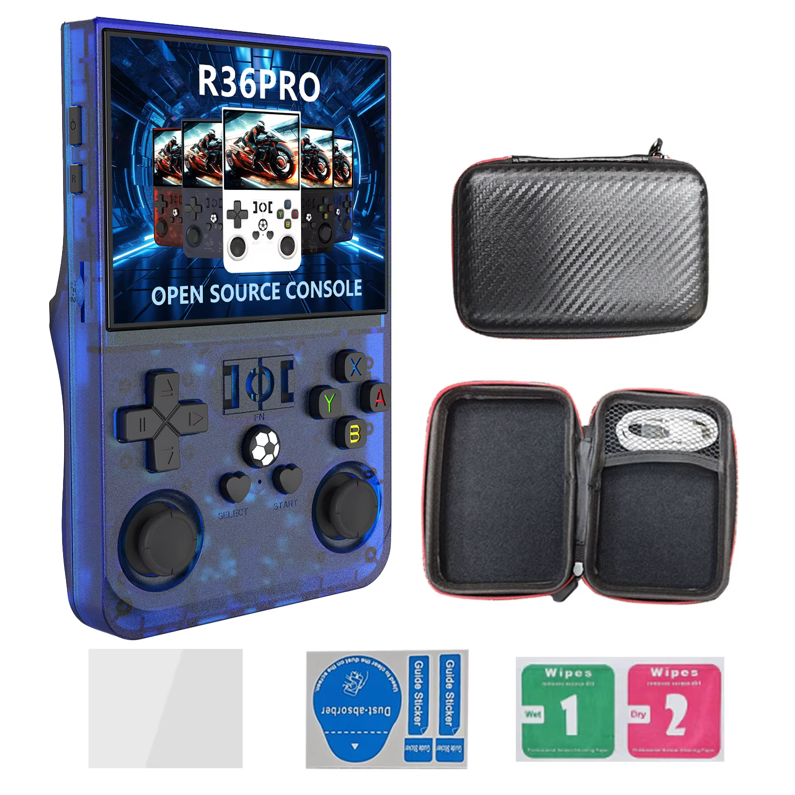 2025 R36S Pro Console de jeu rétro 128gb Console R36s R36 S R36h Rs36s K36 Konsole Console Jeux GamB