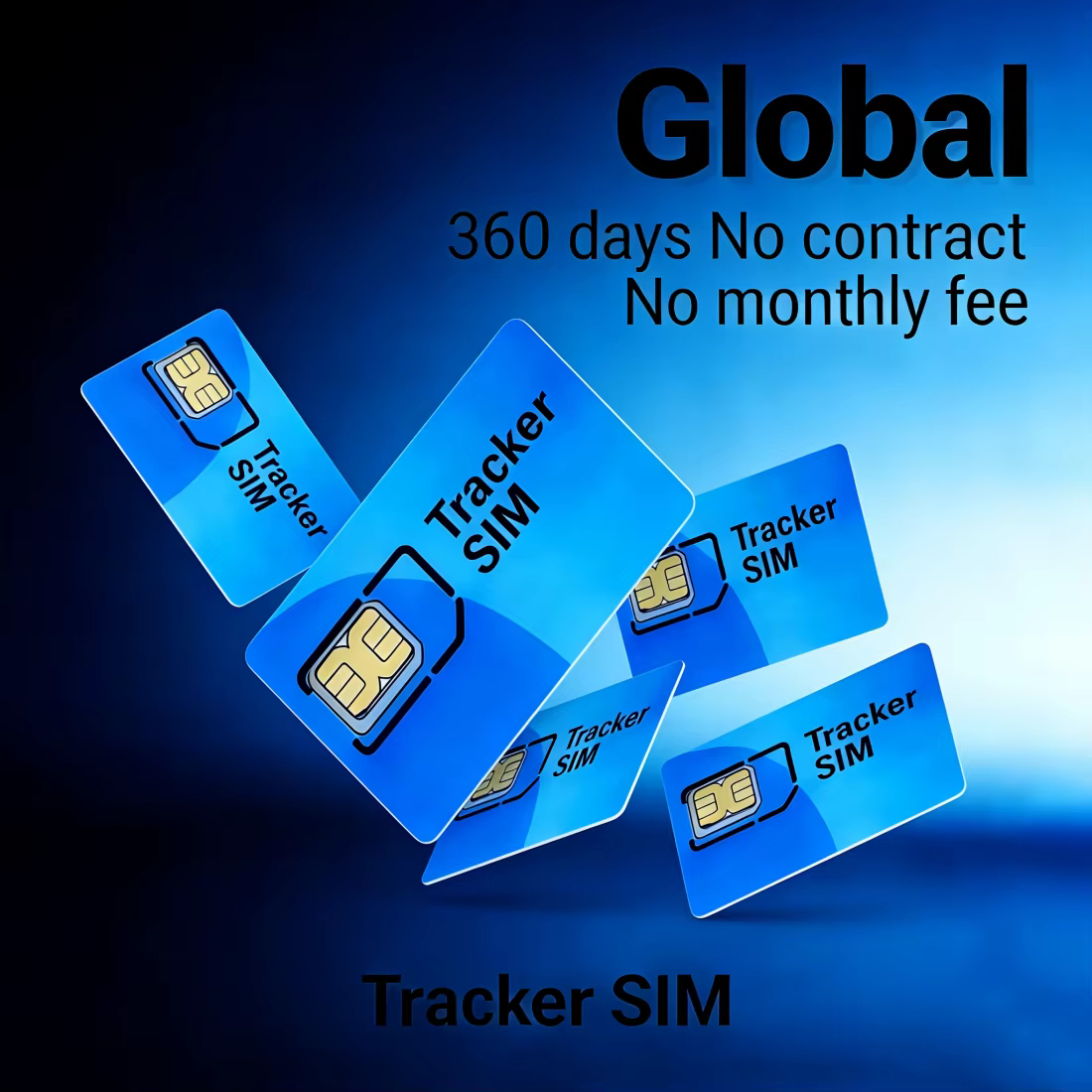 Carte SIM M2M universelle mondiale sans contrainte de contrat, 360 Mo/360 jours, 170 pays et régions