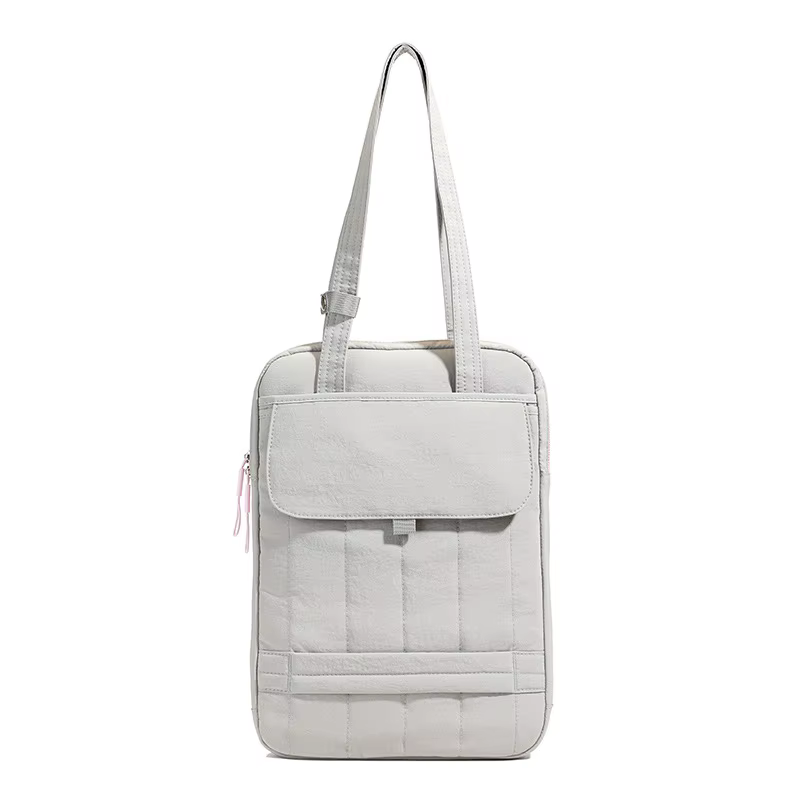 Sac pour ordinateur portable pour femme avec compartiment rembourré antichoc, sac fourre-tout Cloud