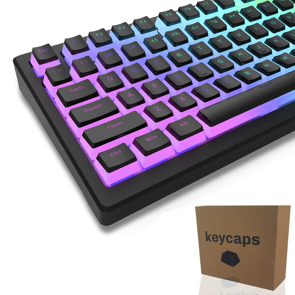 Capuchons de touches pour Corsair Razer SteelSeries Akko Keychron clavier mécanique de jeu Double in