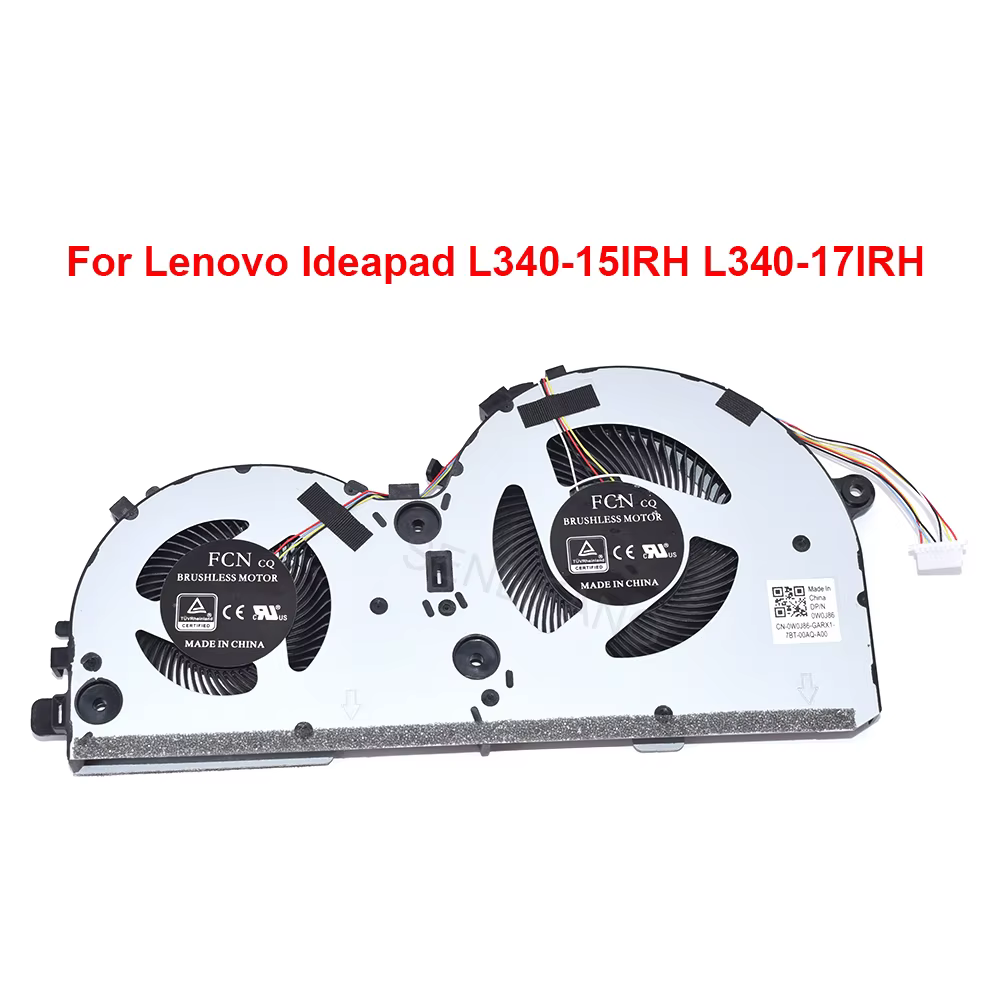 Ventilateur CPU pour ordinateur portable Lenovo Ideapad Gaming L330-15 L330-15IRH L330-17IC L340-15I