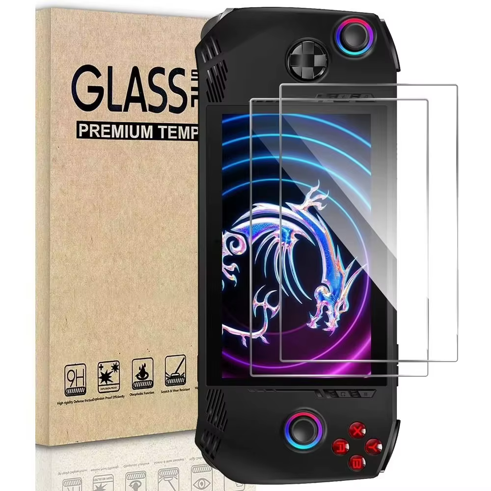 Protecteur d'écran pour MSI Claw A1M, 2 pièces, accessoires de jeu, Film de protection anti-rayures,