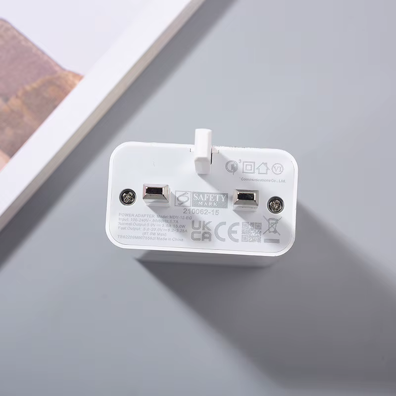 Pour Xiaomi 67W chargeur rapide prise britannique adaptateur de Charge Turbo 6A câble Usb Type C pou