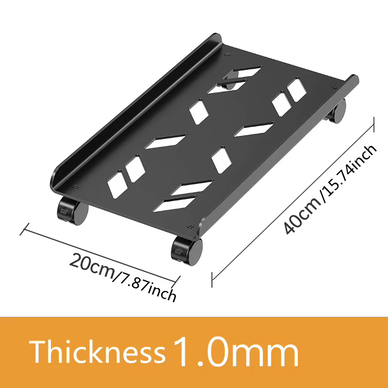 Support pour tour d'ordinateur compatible avec la plupart des PC pour le bureau à domicile, support